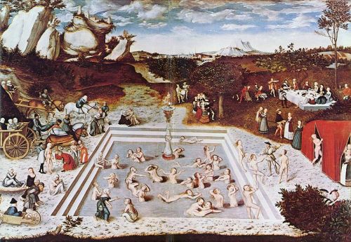 The Fountain of Youth by Lucas Cranach, 16th Century